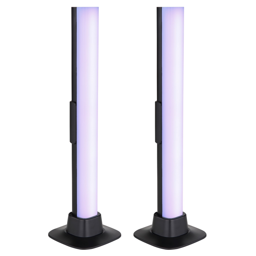 Globo RGB- KIT 2x LED RGB Ljusreglerad bordslampa 2i1 LED/2W/5V USB Wi-Fi Tuya