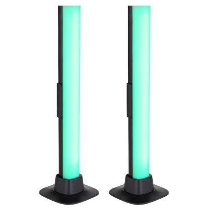 Globo RGB- KIT 2x LED RGB Ljusreglerad bordslampa 2i1 LED/2W/5V USB Wi-Fi Tuya