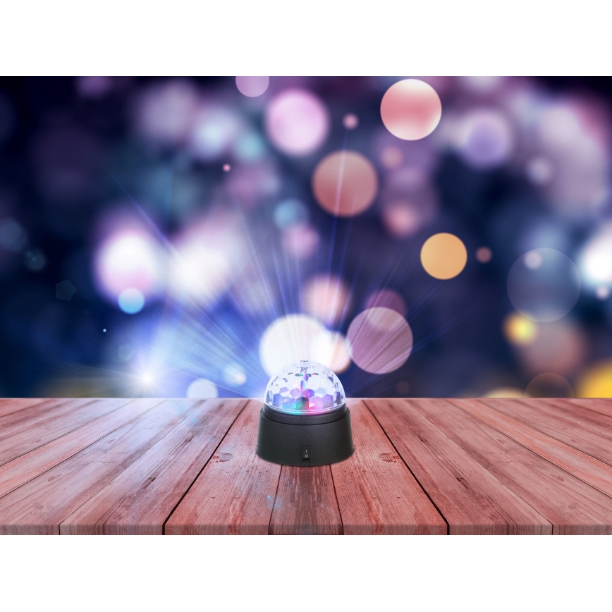 Globo 28014 - LED dekorativ belysning DISCO 6xLED/0.06W/3xAA