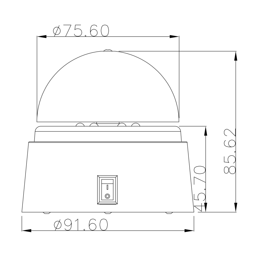 Globo 28014 - LED dekorativ belysning DISCO 6xLED/0.06W/3xAA