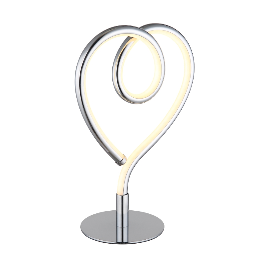 Globo - LED bordslampa LED/6W/230V skinande krom