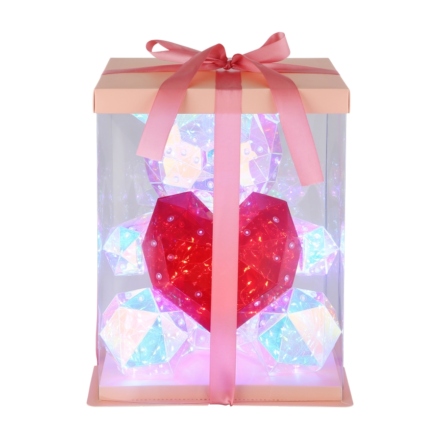 Globo - LED Bordsdekoration i presentförpackning LED/6W/5V USB björn