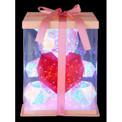 Globo - LED Bordsdekoration i presentförpackning LED/6W/5V USB björn