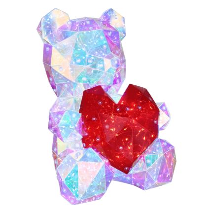 Globo - LED Bordsdekoration i presentförpackning LED/6W/5V USB björn