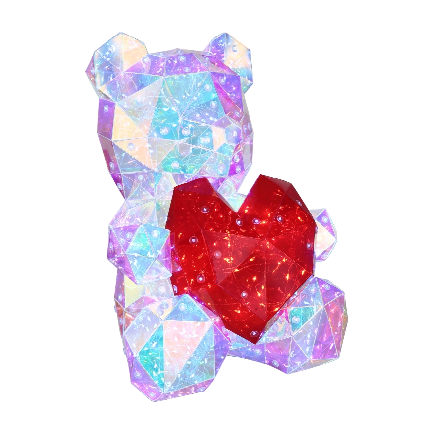 Globo - LED Bordsdekoration i presentförpackning LED/6W/5V USB björn