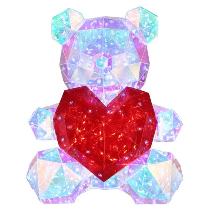 Globo - LED Bordsdekoration i presentförpackning LED/6W/5V USB björn