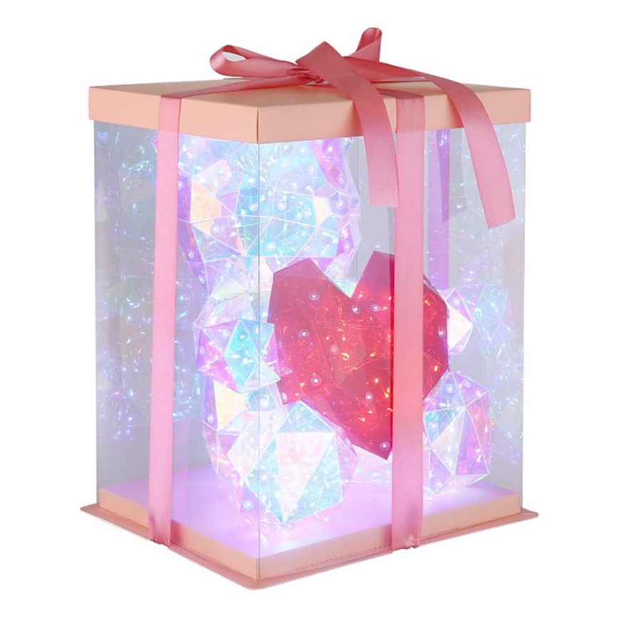 Globo - LED Bordsdekoration i presentförpackning LED/6W/5V USB björn