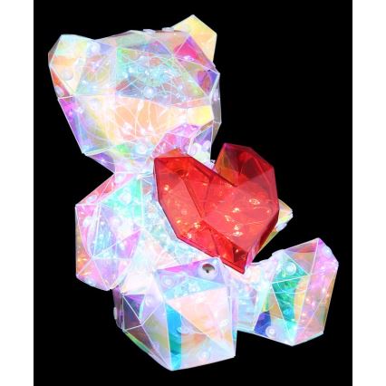 Globo - LED dimbar uppladdningsbar bordslampa LED/3W/5V 1200 mAh björn