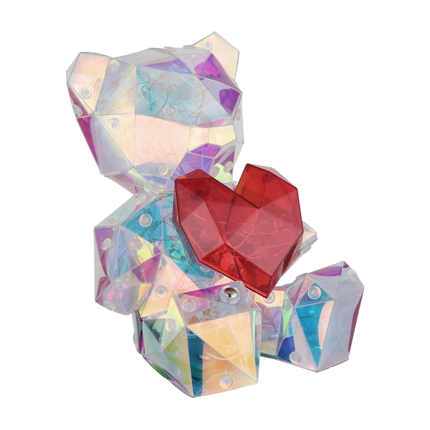 Globo - LED dimbar uppladdningsbar bordslampa LED/3W/5V 1200 mAh björn