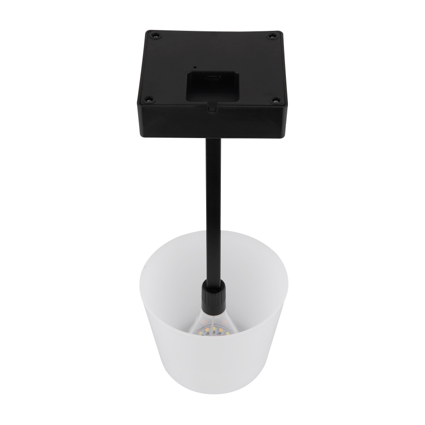 Globo - LED dimbar touchbordslampa LED/2W/5V 3000/4500/6500K 800 mAh svart