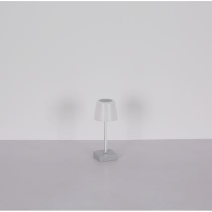 Globo - LED dimbar touchbordslampa LED/2W/5V 3000/4500/6500K 800 mAh silver