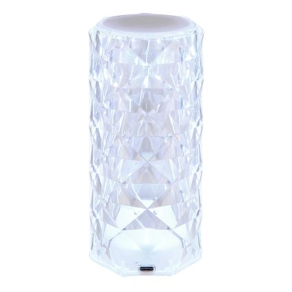 Globo - LED RGB Uppladdningsbar touchbordslampa LED/0,6W/3,7V 500mAh