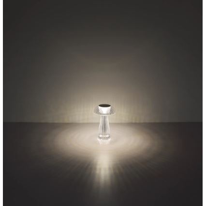 Globo - LED Dimmbar uppladdningsbar bordslampa LED/1,5W/5V 800 mAh 2700K/4000K/6500K