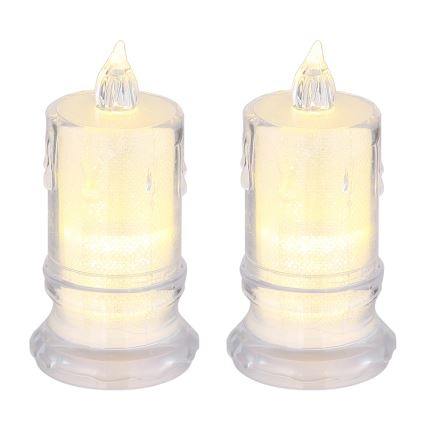 Globo - SET 2x LED-ljus LED/0,25W/3xLR1130