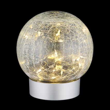 Globo - LED Dekorativt uppladdningsbart bordslampa 25xLED/0,06W/5V 600 mAh IP44