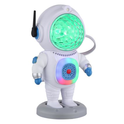 Globo - LED RGB Bordslampa LED/6W/5V astronaut vit