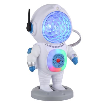 Globo - LED RGB Bordslampa LED/6W/5V astronaut vit