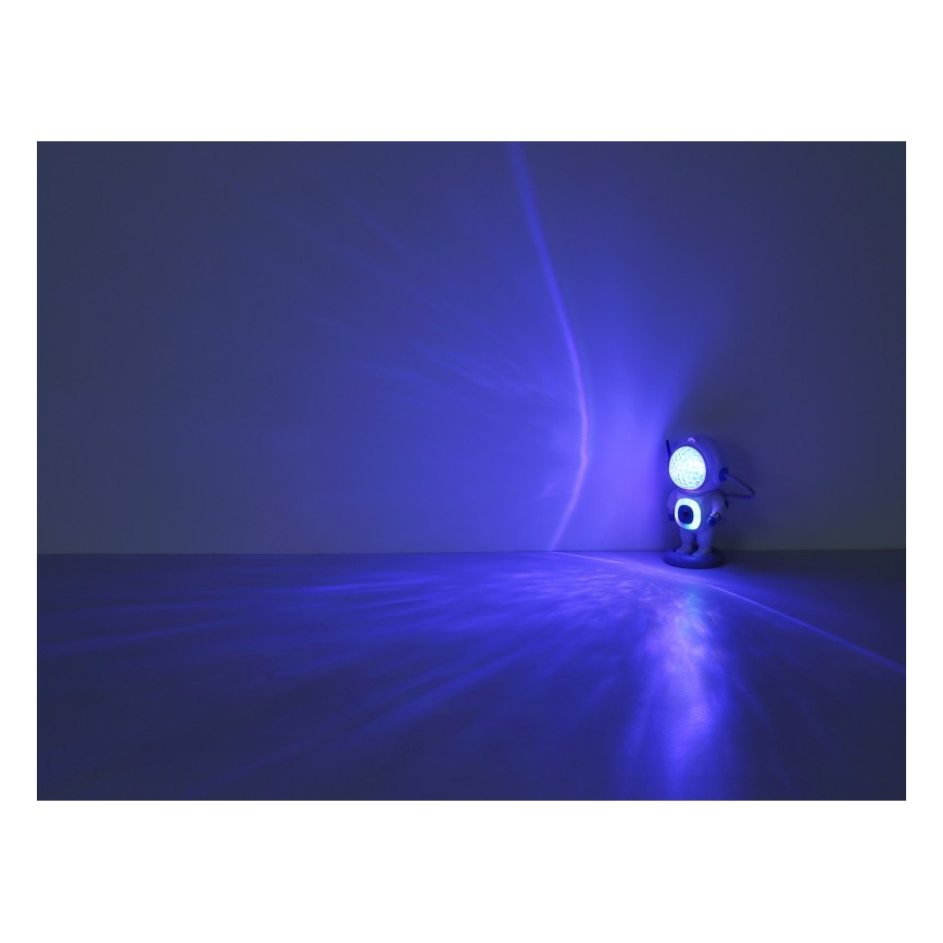 Globo - LED RGB Bordslampa LED/6W/5V astronaut vit