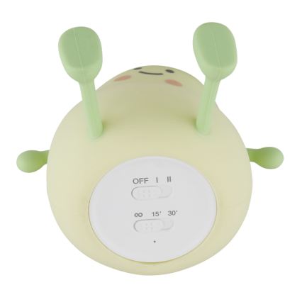Globo - LED RGBW dimbar uppladdningsbar nattlampa för barn LED/2W/5V 1200 mAh mango