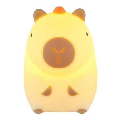 Globo - LED RGBW dimbar uppladdningsbar barnnattlampa LED/1,5W/5V 1200 mAh kapybara