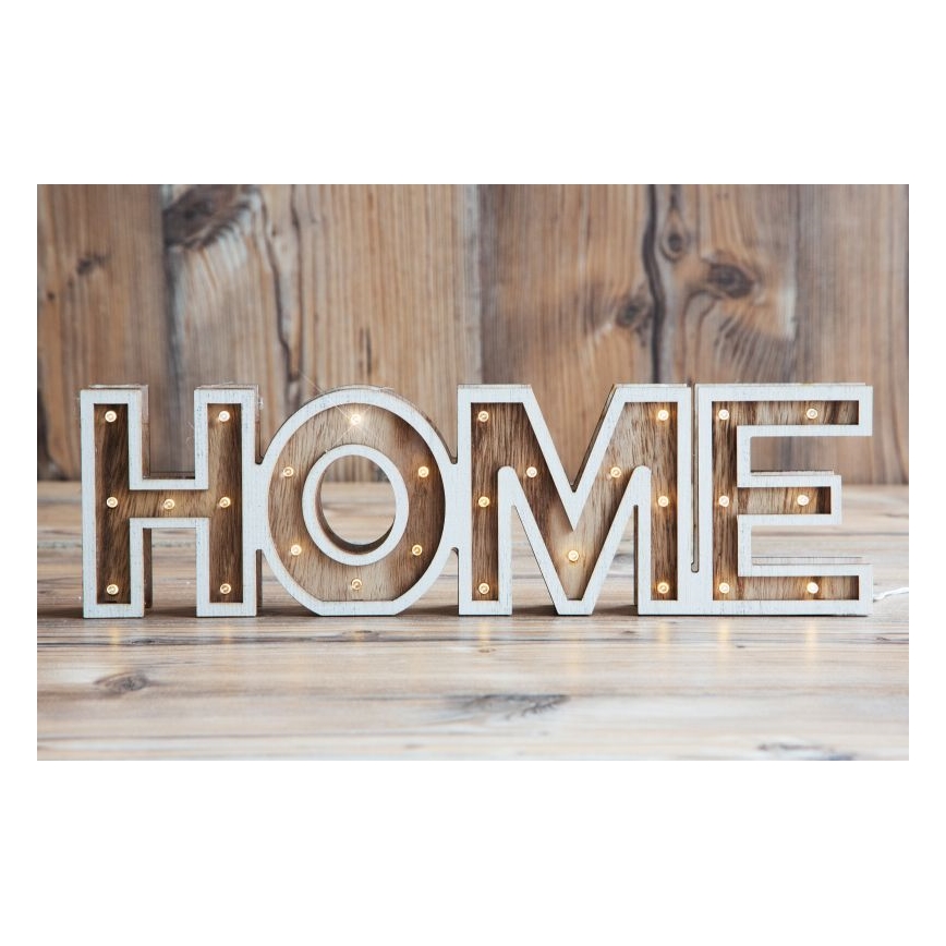 Globo - LED bordslampa 28xLED/0,06W/3xAA poplar