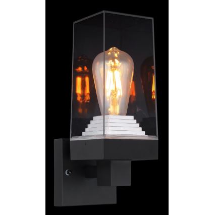 Globo - Utomhus vägglampa 1xE27/40W/230V IP44
