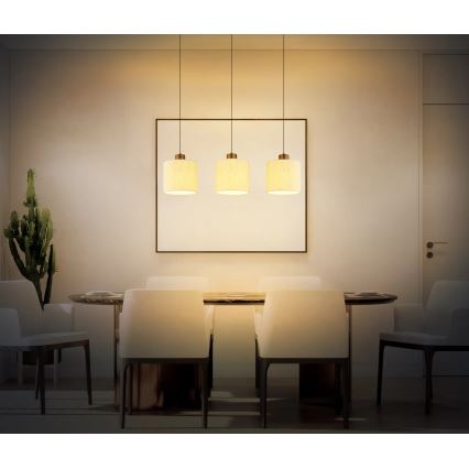 Globo - LED-pendel på vajer LED/24W/230V 3000K