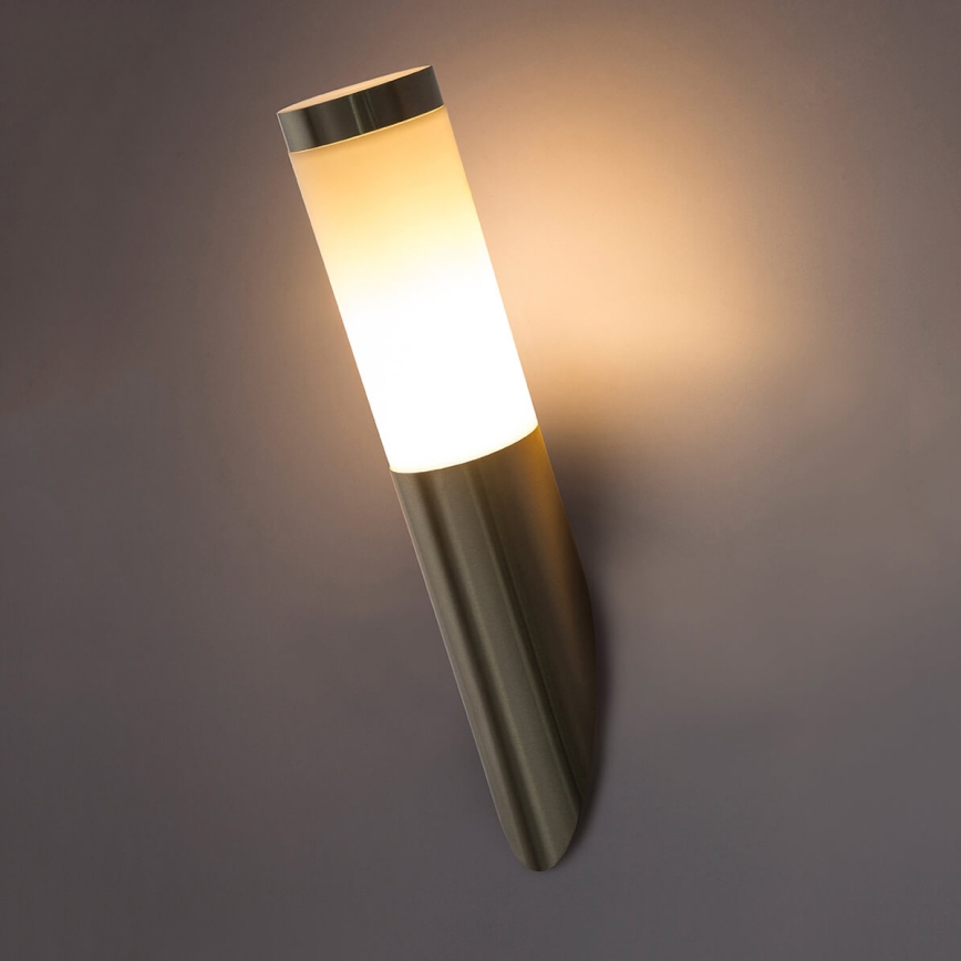 Globo - Vägglampa för utomhusbruk 1xE27/23W/230V IP44