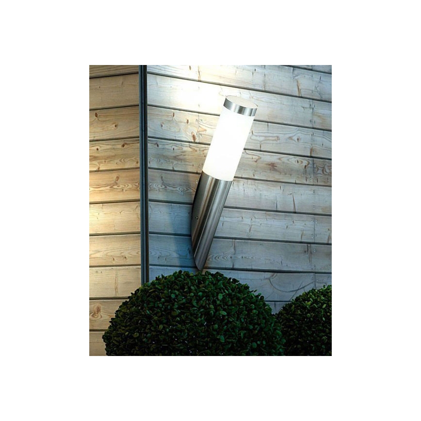 Globo - Vägglampa för utomhusbruk 1xE27/23W/230V IP44