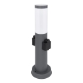 Globo 3158AK - Utomhuslampa med 2 uttag BOSTON 1xE27/23W/230V IP44