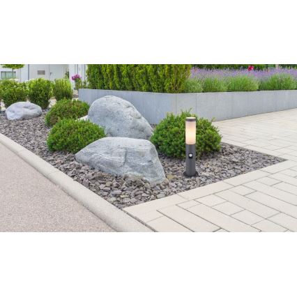 Globo - Utomhuslampa med rörelsesensor 1xE27/15W/230V 45 cm IP44