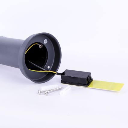 Globo - Utomhuslampa med rörelsesensor 1xE27/15W/230V 45 cm IP44