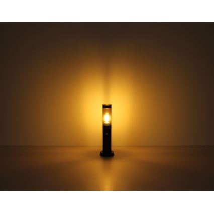 Globo - Lampa med sensor för utomhusbruk 1xE27/15W/230V 45 cm IP44