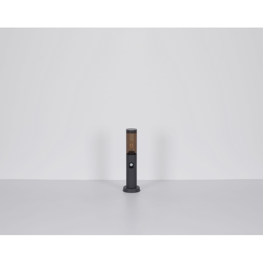 Globo - Lampa med sensor för utomhusbruk 1xE27/15W/230V 45 cm IP44