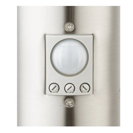 Globo - LED utomhuslampa med sensor 1xE27/8,8W/230V IP44