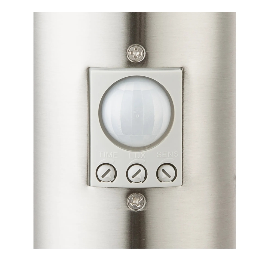 Globo - LED utomhuslampa med sensor 1xE27/8,8W/230V IP44