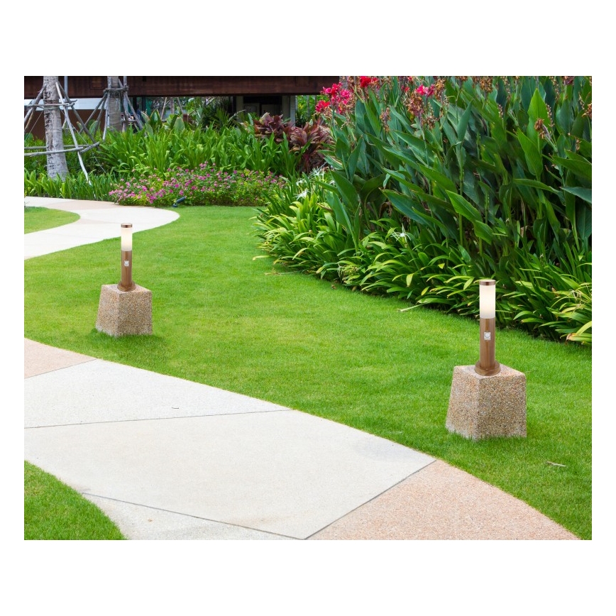 Globo - Utelampa med sensor 1xE27/15W/230V 45 cm IP44