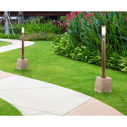 Globo - Utomhusbelysning  med sensor  1xE27/30W/230V IP44