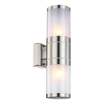 Globo 32014-2 - Utomhus Väggbelysning XELOO 2xE27/60W