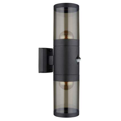 Globo vägglampa med sensor 2xE27/40W/230V IP44