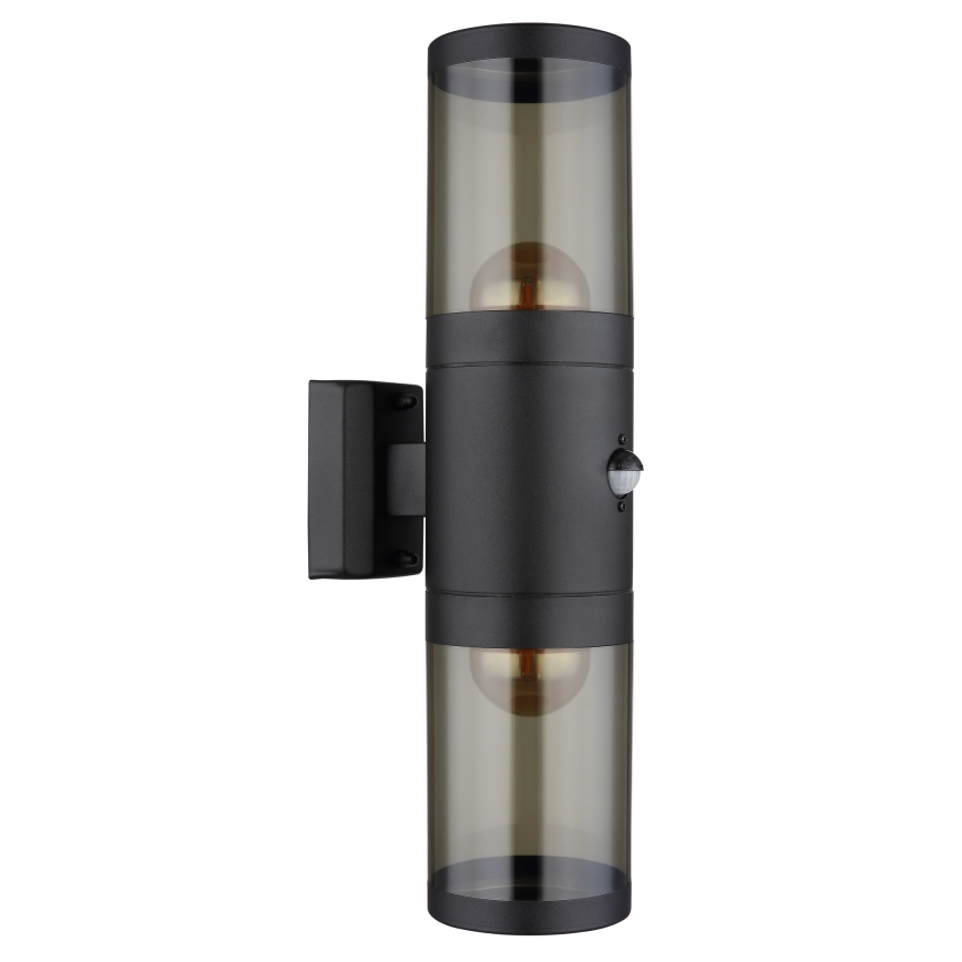 Globo vägglampa med sensor 2xE27/40W/230V IP44