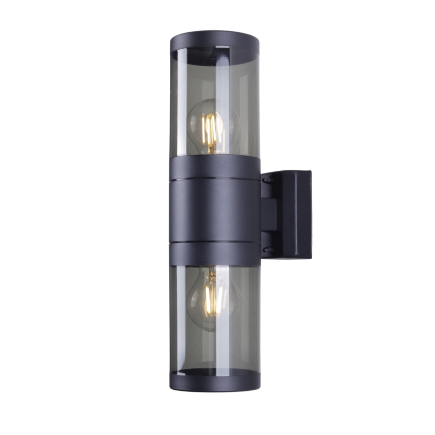 Globo - Vägglampa för utomhusbruk 2xE27/60W/230V IP44