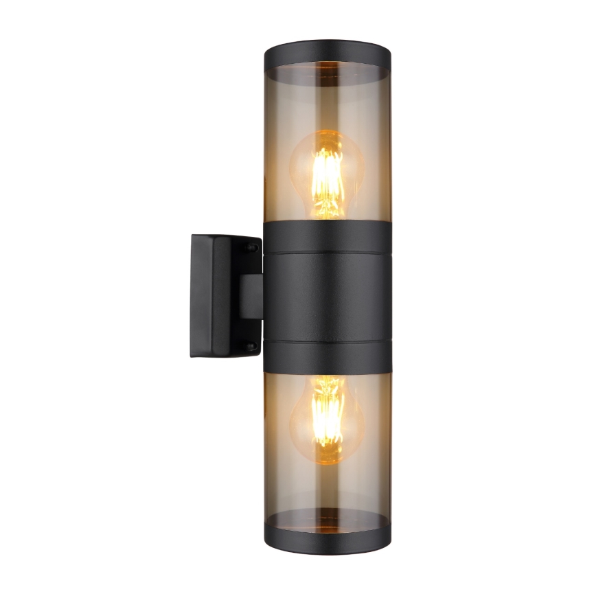 Globo - Vägglampa för utomhusbruk 2xE27/60W/230V IP44