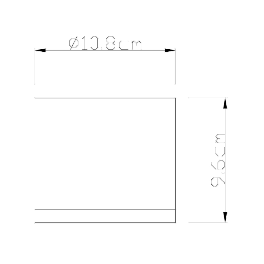 Globo - Taklampa för utomhusbruk 1xGX53/11W/230V IP44