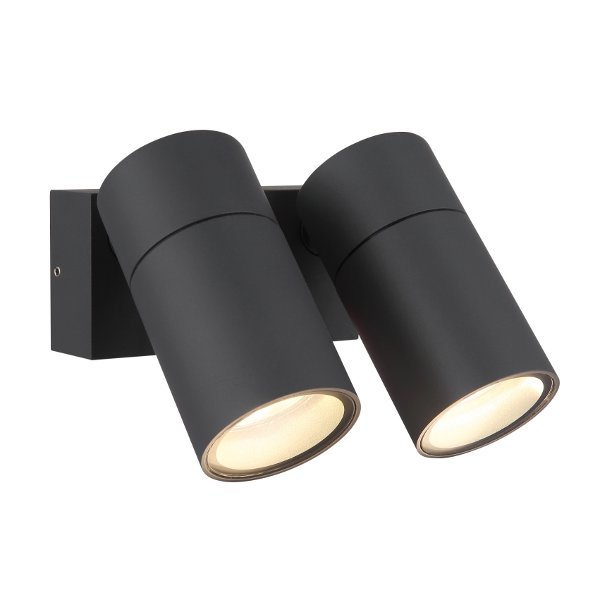 Globo - Väggspotlight 2xGU10/35W/230V