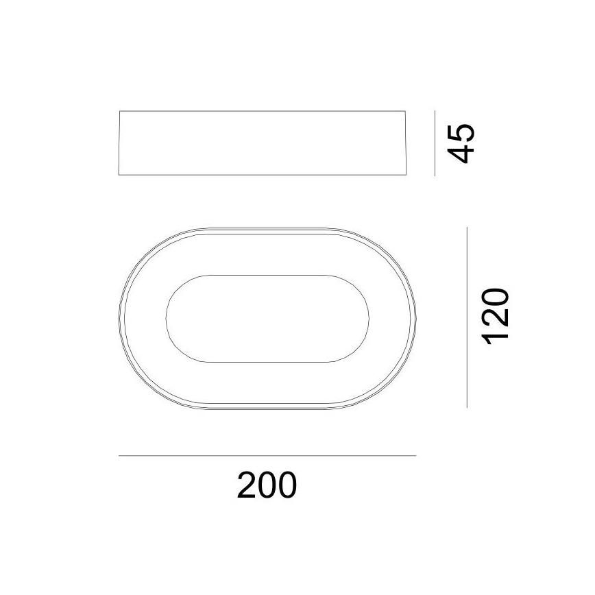 Globo - Utomhus LED vägglampa  LED/12W/230V IP65