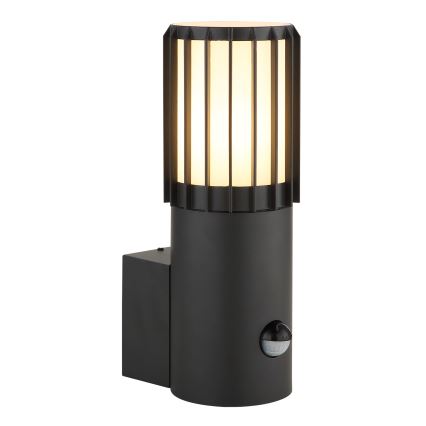 Globo - Utevägglampa med sensor 1xE27/15W/230V IP54