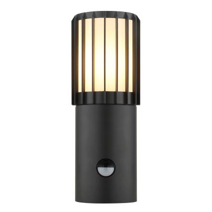 Globo - Utevägglampa med sensor 1xE27/15W/230V IP54