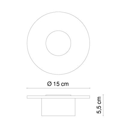 GLOBO 32401 - LED Utomhusbelysning DANA 10xLED/0.06W/3V/230V