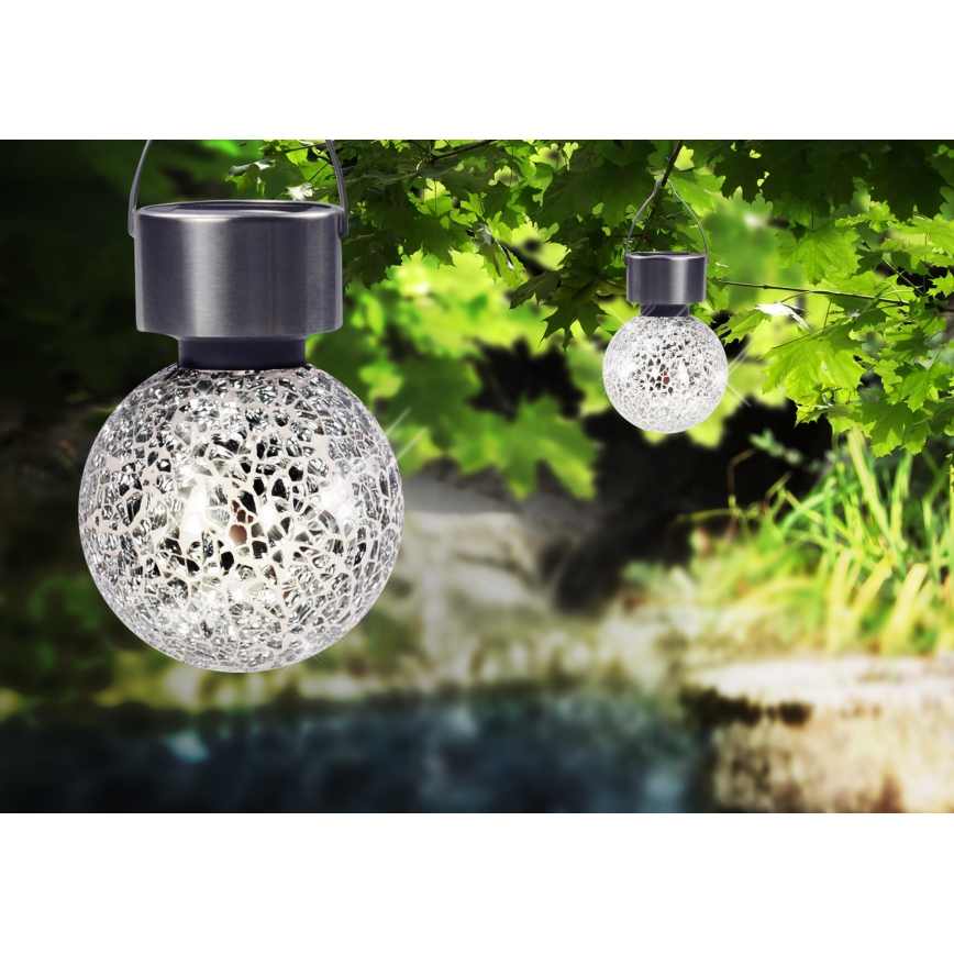 Globo 33056 - Solcellslampa 1xLED/0,06W/3,2V IP44 400 mAh